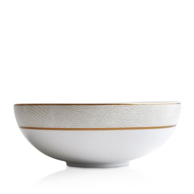 Bernardaud - Sauvage White Salad Bowl