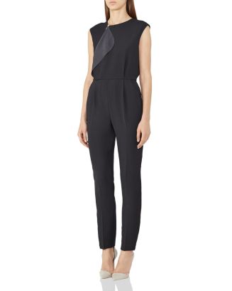 REISS Maye Zip Detail Jumpsuit | Bloomingdale's