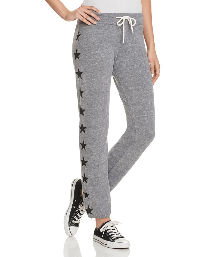 Monrow star discount sweatpants