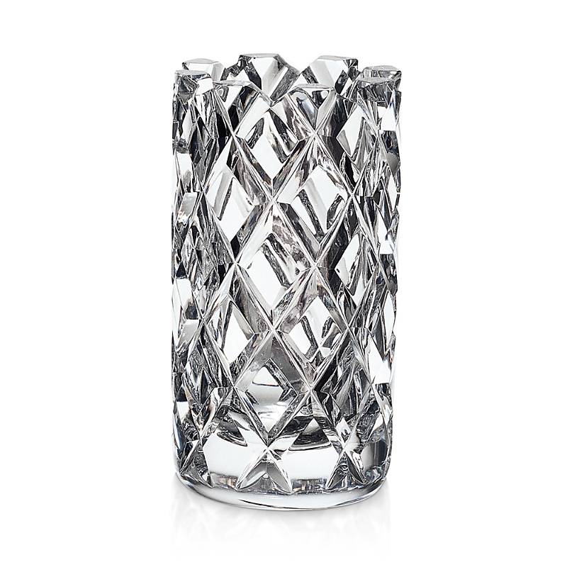Orrefors Sofiero Glass Cylinder Vase In Clear