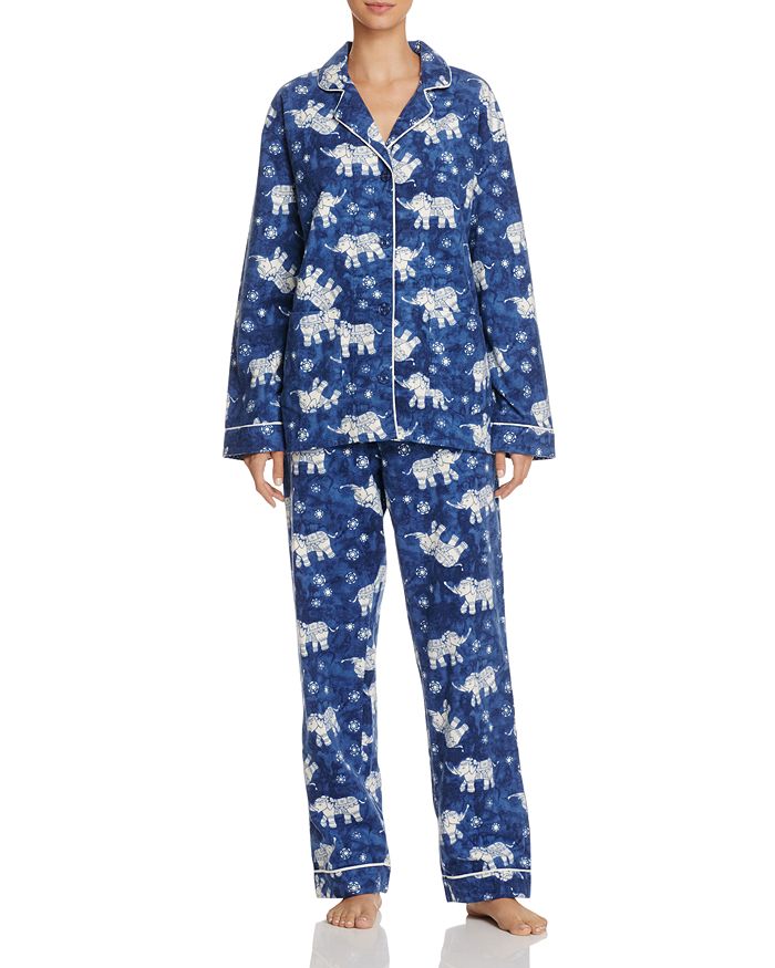 PJ Salvage - Elephant Flannel Pajama Set