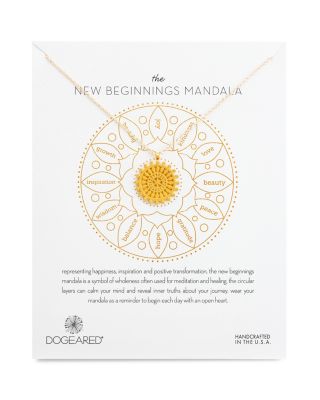 dogeared mandala necklace