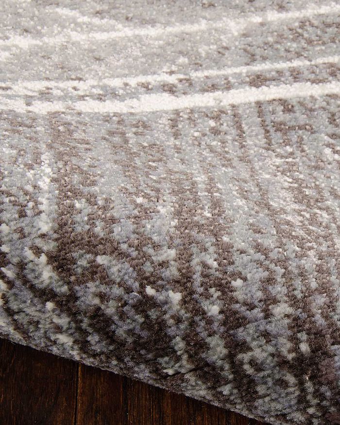 Calvin Klein Gradient Rug - Quarry, 5'6 X 8' In Basalt