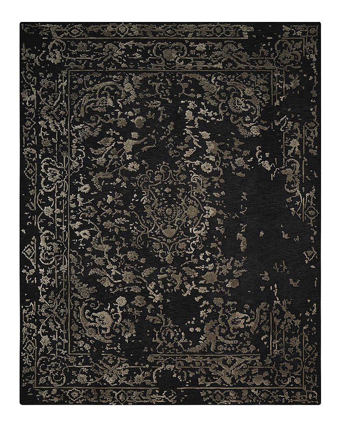 Nourison Opaline Rug - Midnight Silver, 8' X 10'