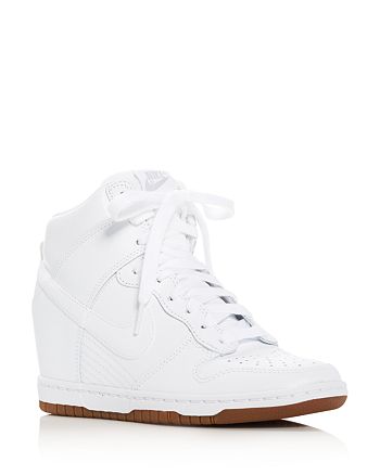 Nike Dunk Sky Hi Essential High Top Wedge Sneakers | Bloomingdale's