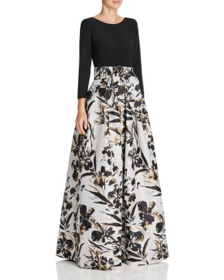 Eliza J Printed Skirt Gown | Bloomingdale's