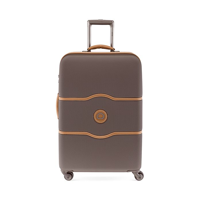 Delsey Chatelet Hardside Plus 24 Upright Spinner In Chocolate