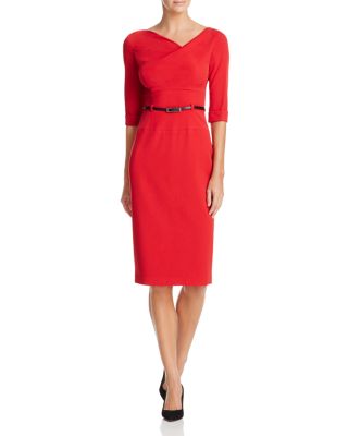 Jackie Belted Sheath Dress