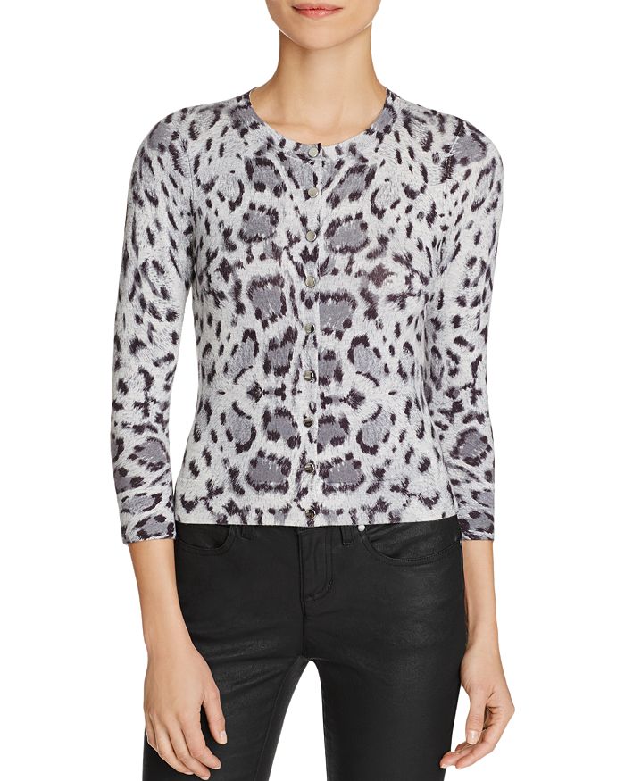 Karen millen leopard print cardigan new arrivals