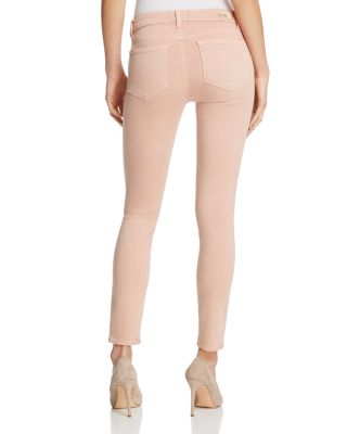 Verdugo Ankle Jeans in Faded Pink Petal