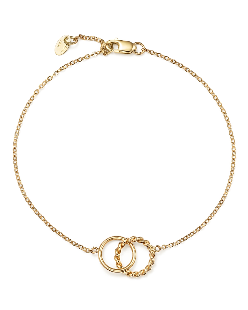 Bloomingdale's 14k Yellow Gold Circle Link Bracelet - Exclusive In Gold