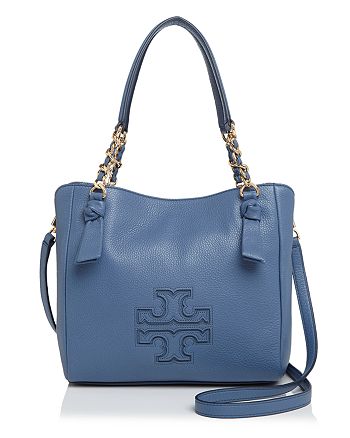 Tory Burch Harper Small Leather Satchel | Bloomingdale's