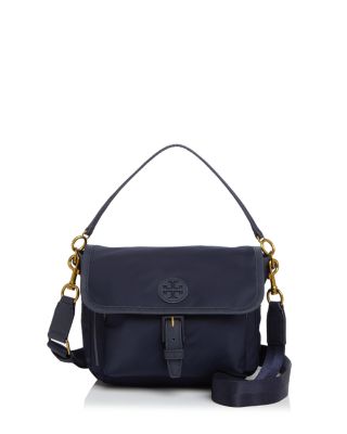 tory burch black nylon crossbody