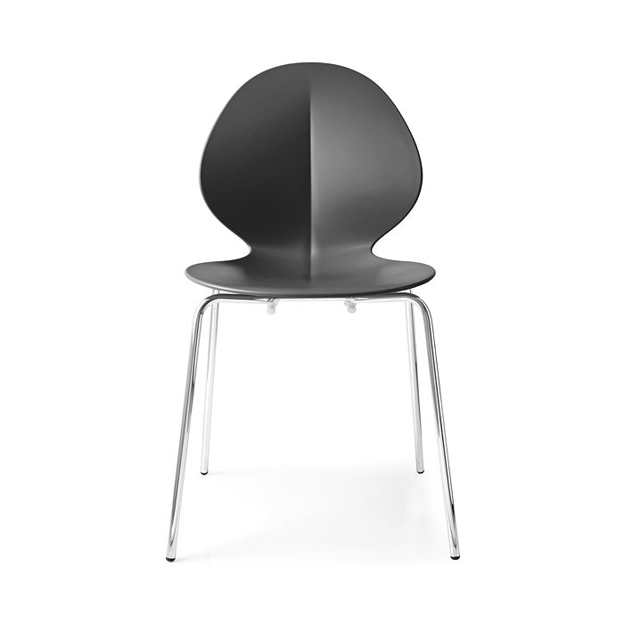 Shop Calligaris Basil Side Chair In Matte Gray