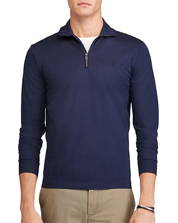 Polo Ralph Lauren Cotton Mesh Half-Zip Pullover Shirt | Bloomingdale's