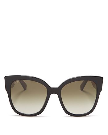 Gucci - Women's Cat Eye Sunglasses, 55mm