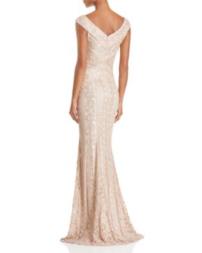 Tadashi Shoji Sequined Lace Gown | Bloomingdales's