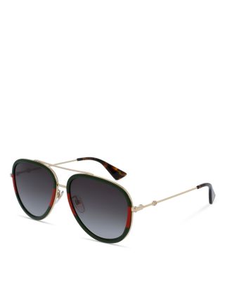Gucci Men's Aviator Sunglasses, 57mm 