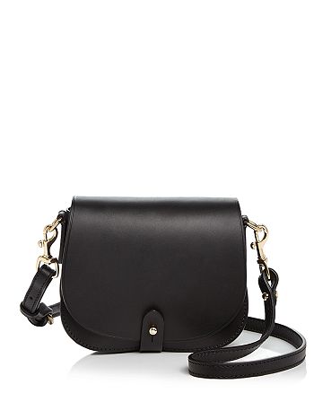 Celine Lefebure Camille Mini Leather Saddle Bag | Bloomingdale's