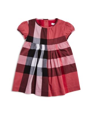Burberry Girls' Check Print Mini Judie Dress - Baby | Bloomingdale's Kids