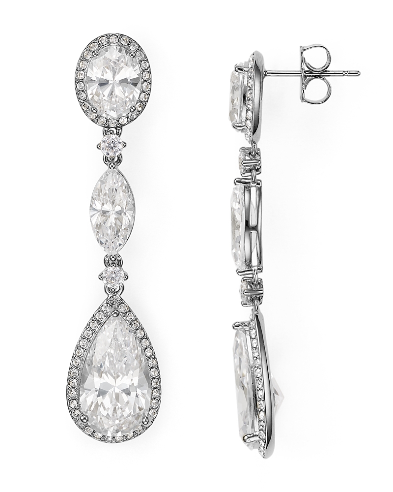 Nadri Oval Drop Earrings