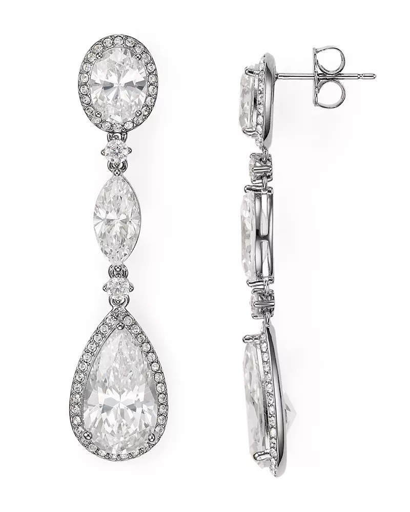Nadri Oval Drop Earrings