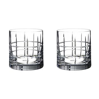 Orrefors - Street Double Old Fashioned Pair