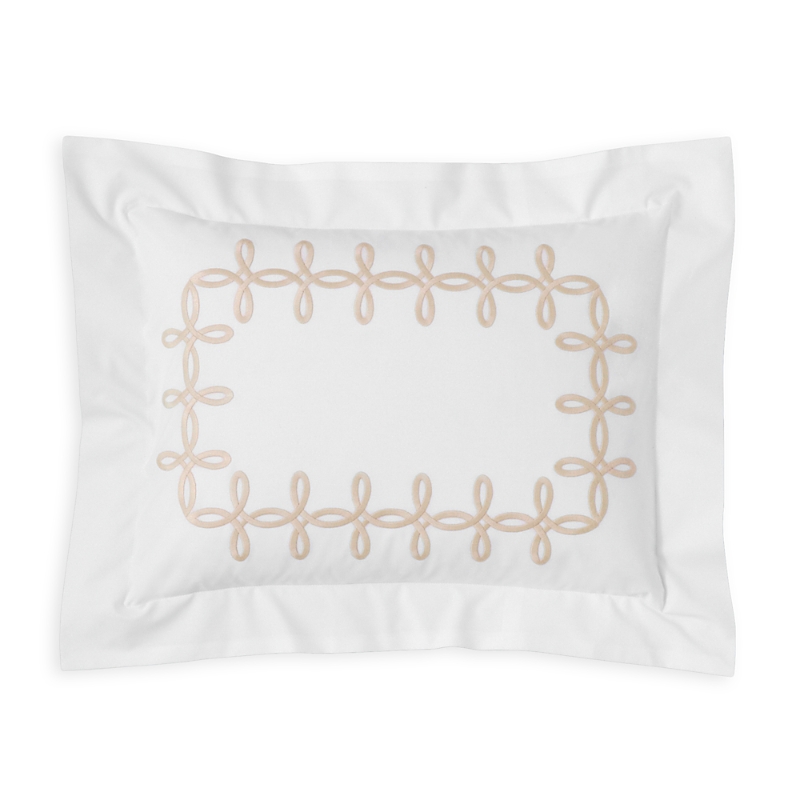 Matouk Gordian Knot Boudoir Sham In White