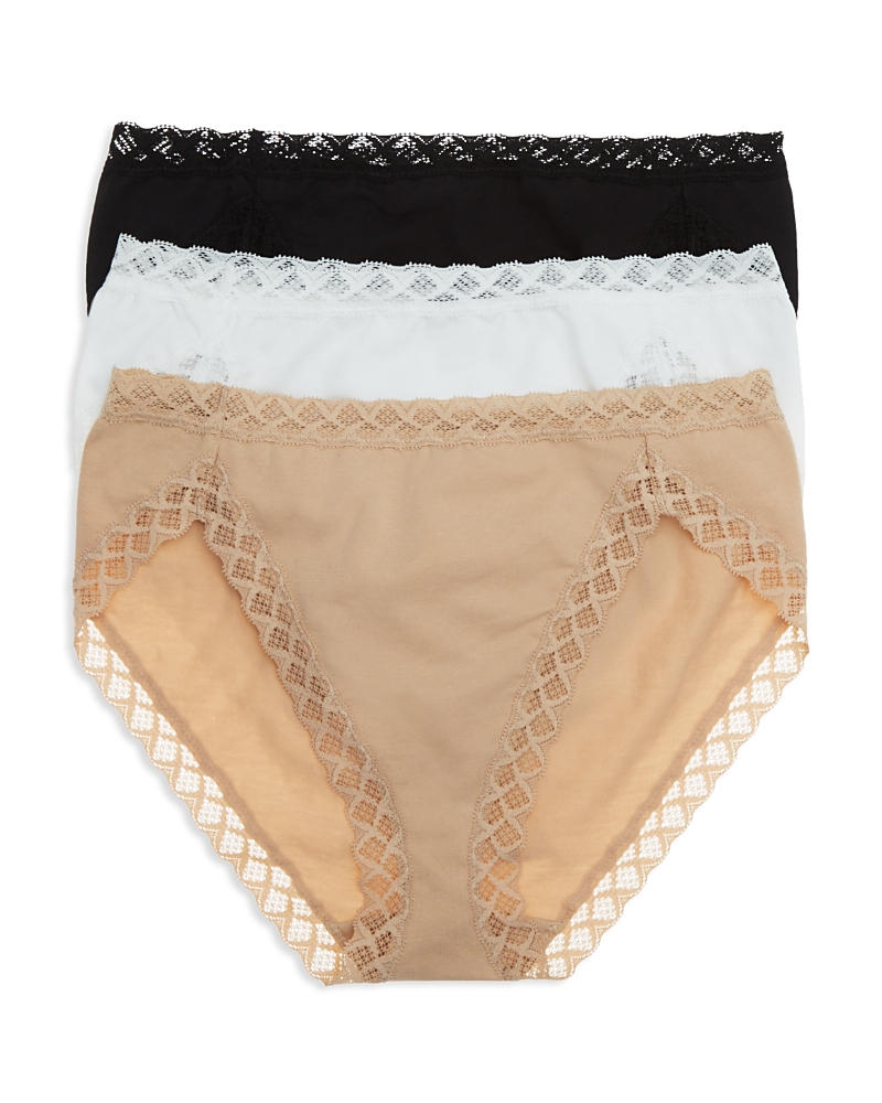 Natori Bliss French Cut Bikinis, Set of 3