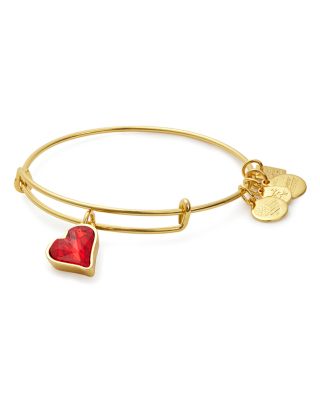 Alex and Ani - Heart of Strength Expandable Wire Bangle, Charity by Design Collection