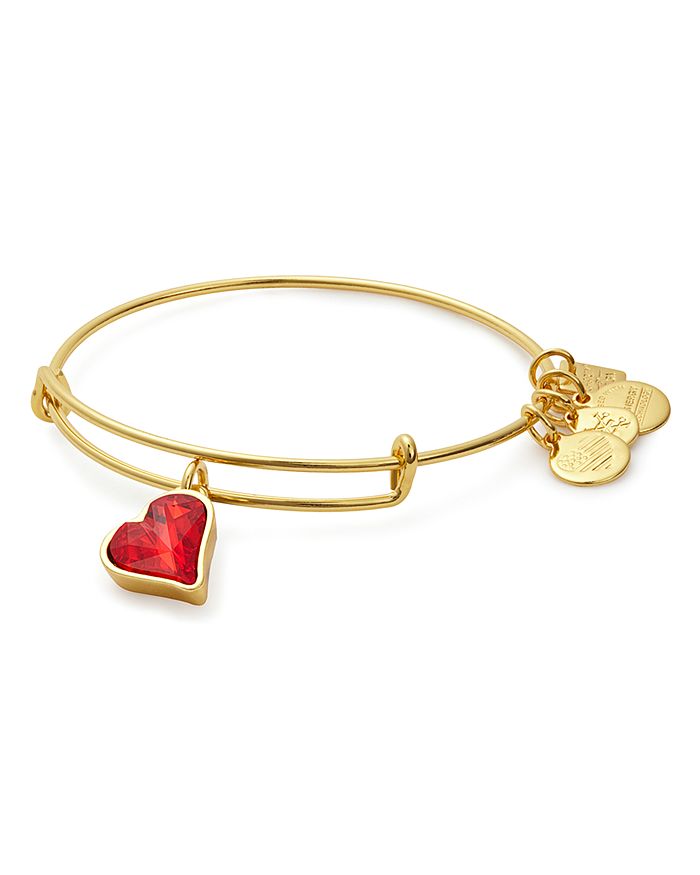Alex and Ani Heart of Strength Expandable Wire Bangle Charity by Design Collection Bloomingdale s