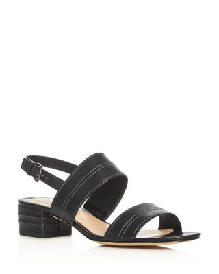 double strap slingback sandals