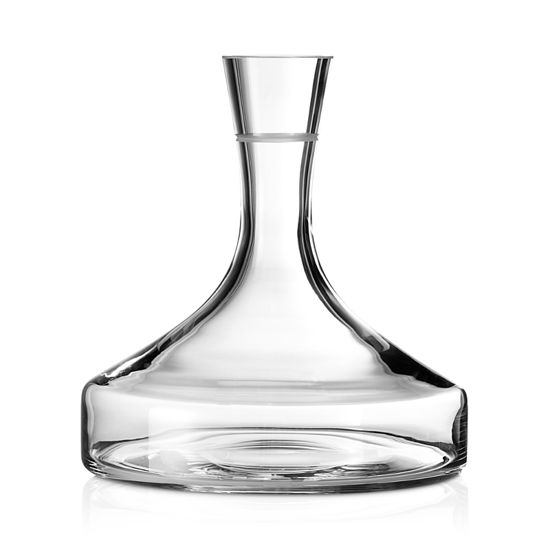 Wedgwood Vera Wang Bande Wine Decanter In Transparent