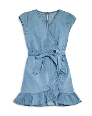 junior wrap dress