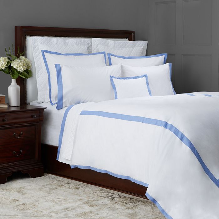 Matouk Oberlin Standard Sham In Azure