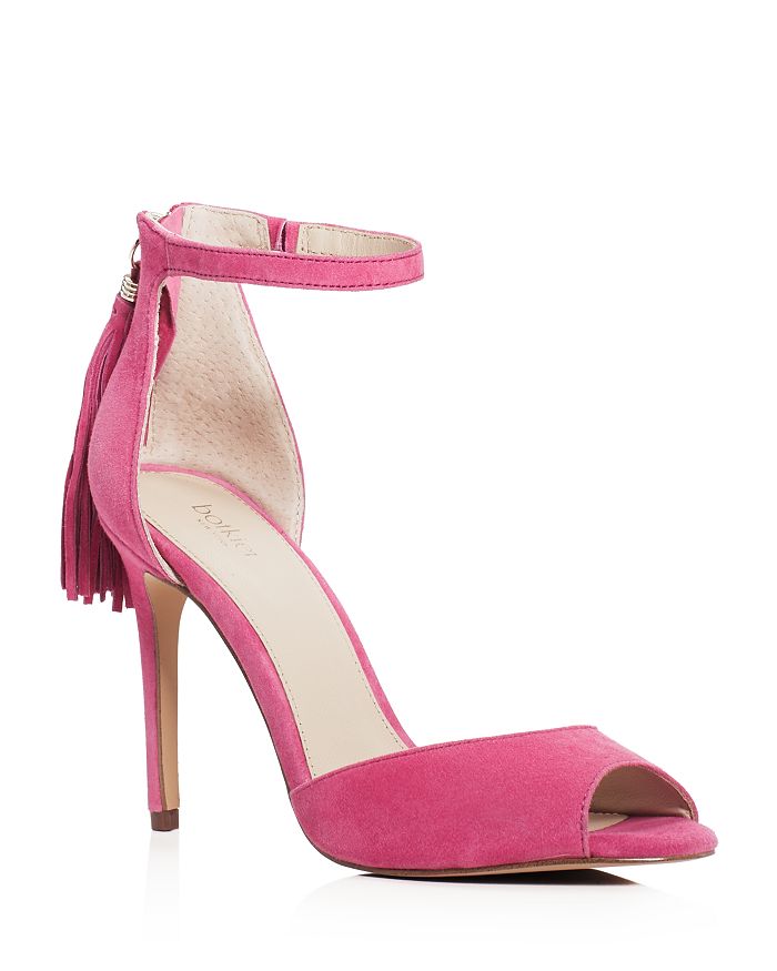 Red High Heel Sandals For Women - Bloomingdale's