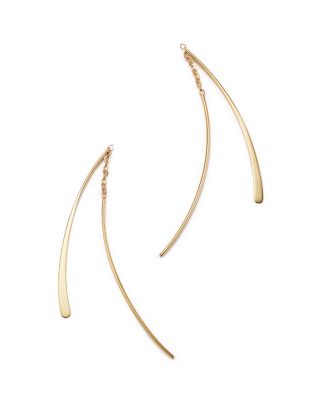 Bloomingdale's Fine Collection - 14K Yellow Gold Small Double Wire Dangle Earrings - Exclusive