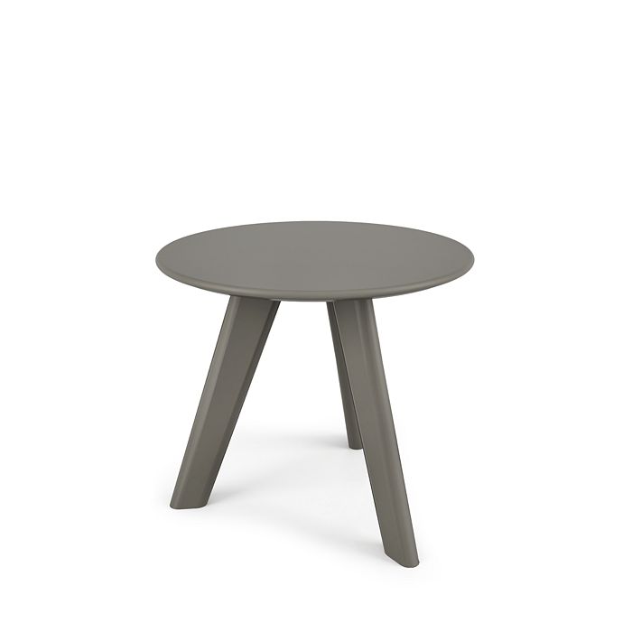 Shop Huppe Studio Lacquered Round Table In Fog