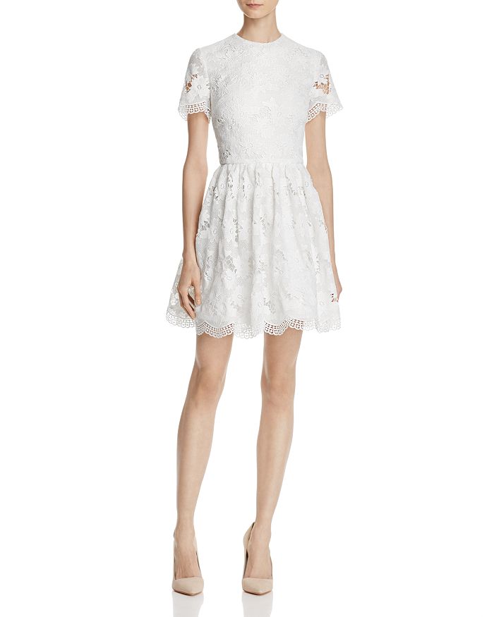 Alice and Olivia Alice Olivia Karen Lace Party Dress Bloomingdale s