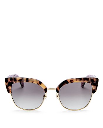 kate spade new york Women's Karri Cat Eye Sunglasses, 53mm | Bloomingdale's
