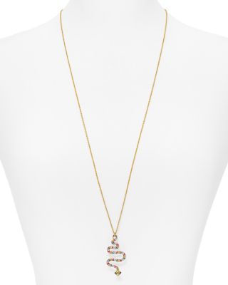 kate spade snake necklace