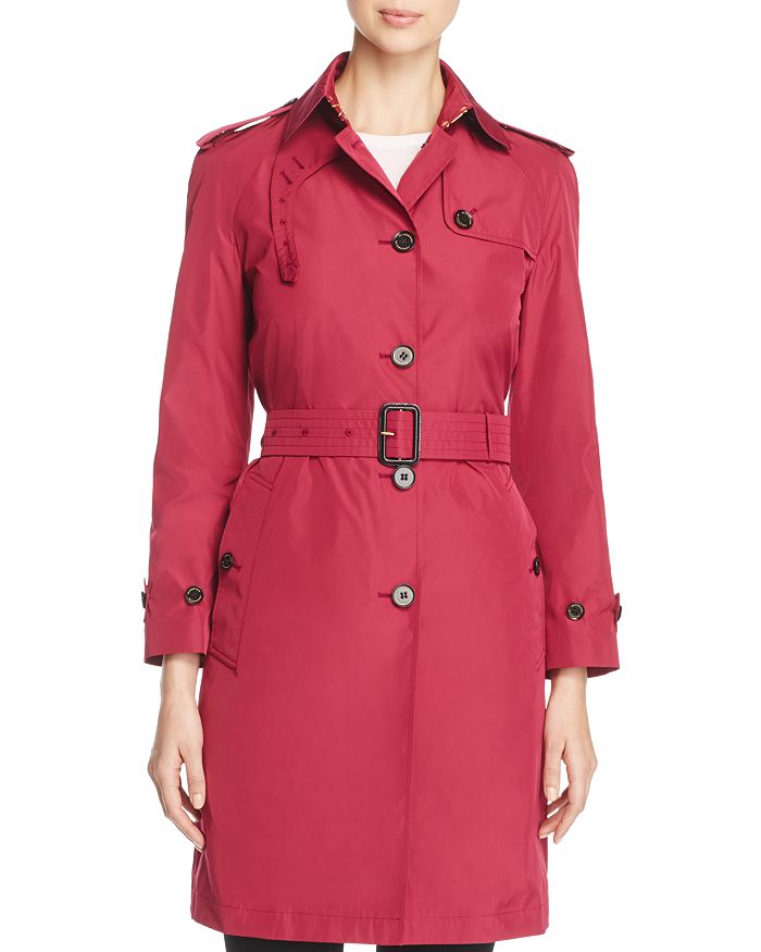 Burberry Renwick Button Front Trench Coat | Bloomingdale's