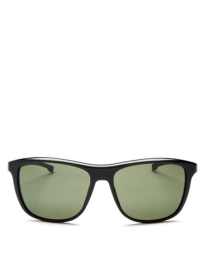 Hugo Boss Boss Men's Square Sunglasses, 57mm In Black