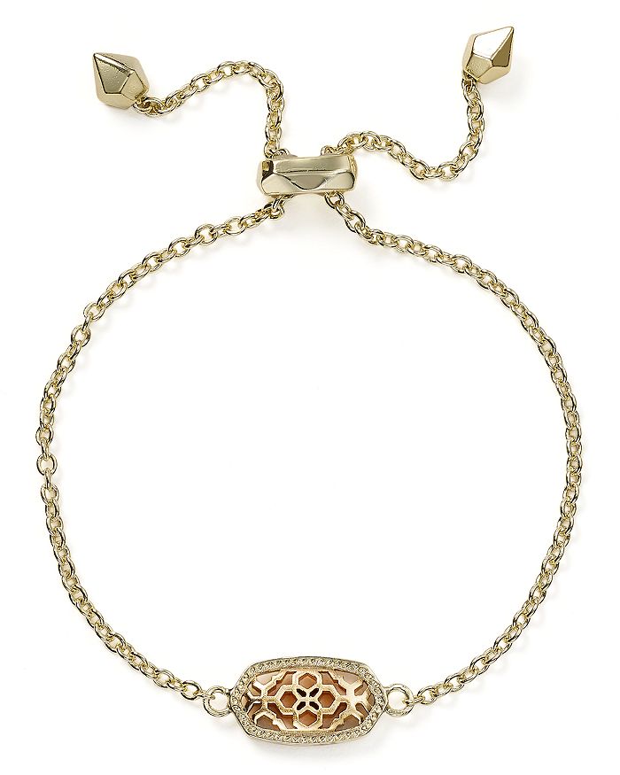 Kendra Scott Elaina Filigree Bracelet In Gold/rose Gold Filigree