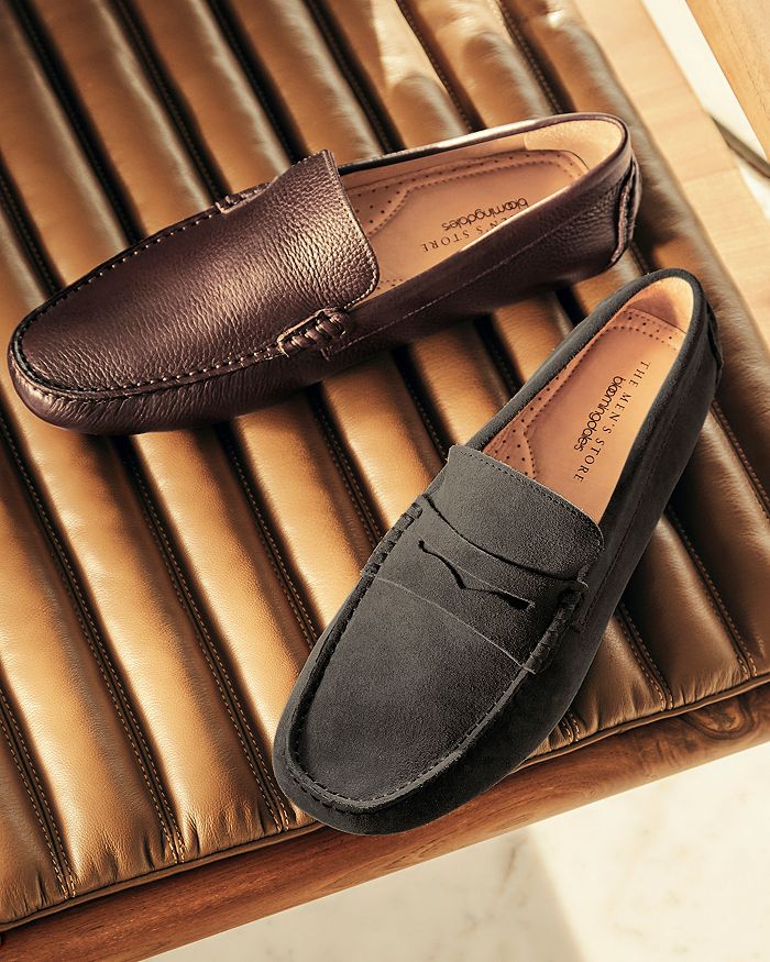 The Men's Store At Bloomingdale's Men's Penny Loafer Drivers 100