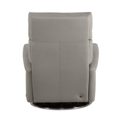 Felix Leather Power Swivel Recliner