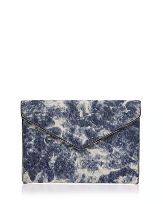 Rebecca Minkoff - Leo Tie Dye Denim Clutch