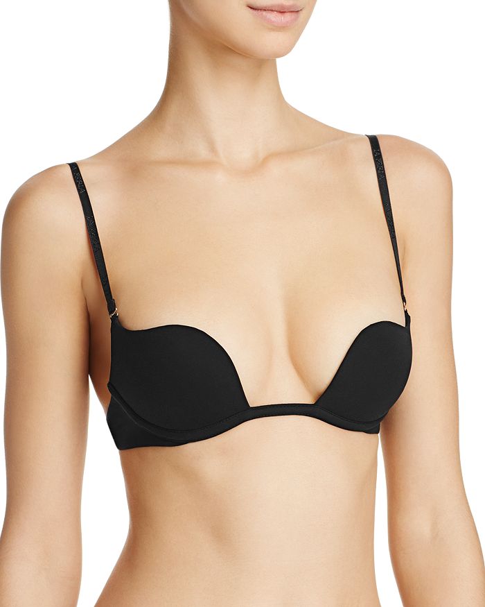 Push-up bra with oil paddingcCup