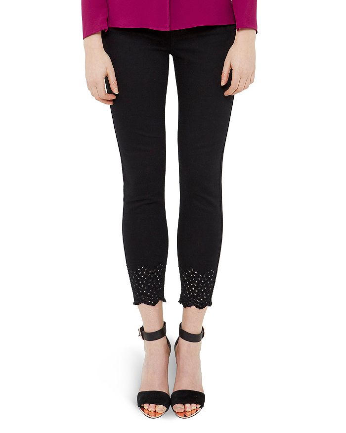 Embroidered Jeans - Bloomingdale's