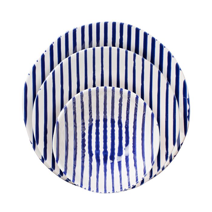 VIETRI Net & Stripe Dinnerware Collection Bloomingdale's